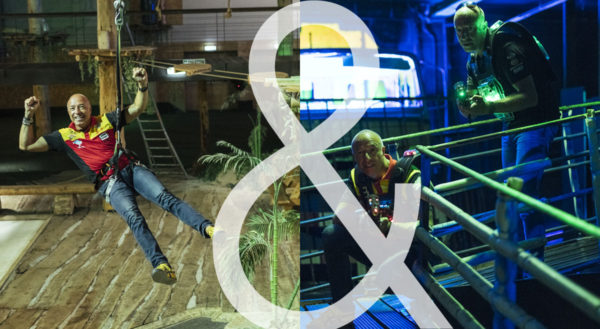 Lasergamen + Klimmen